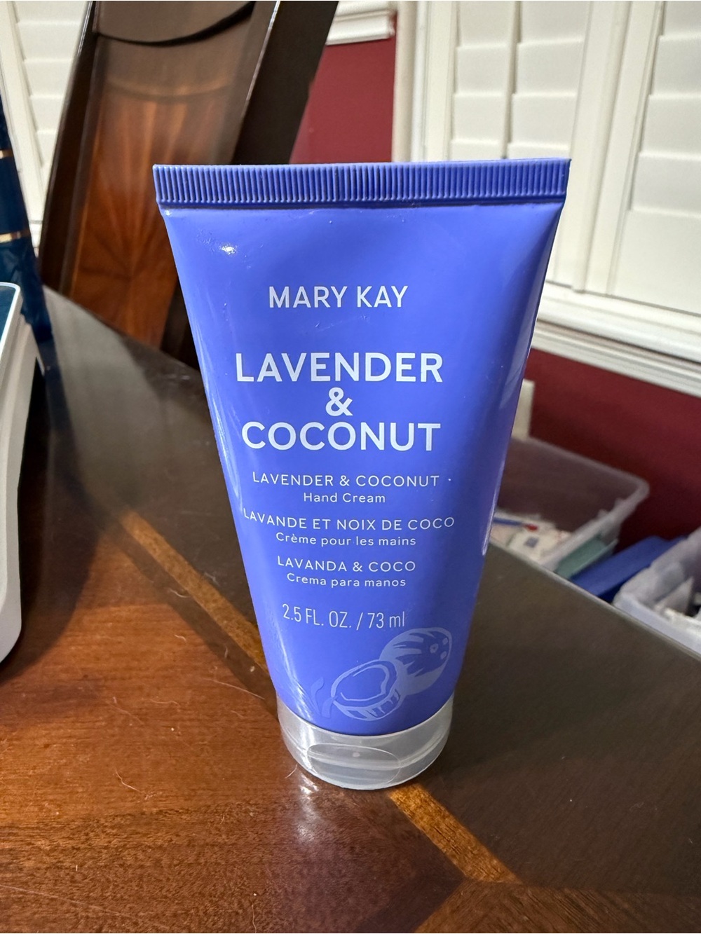 Mary Kay Lavender & Coconut Hand Cream - Blue Tube